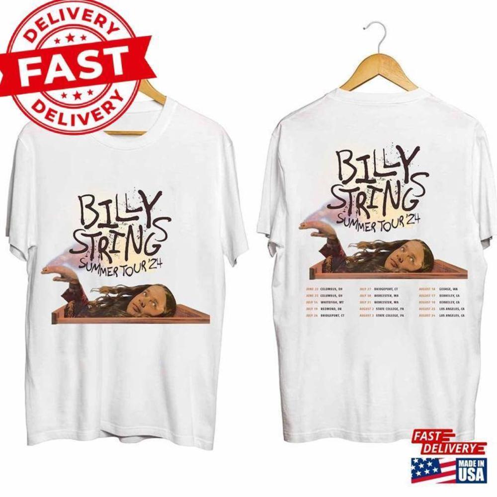 Billy Strings Summer Tour Shirt Concert T-Shirt 2 Sided